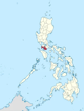 Batangas & Cavite on the map