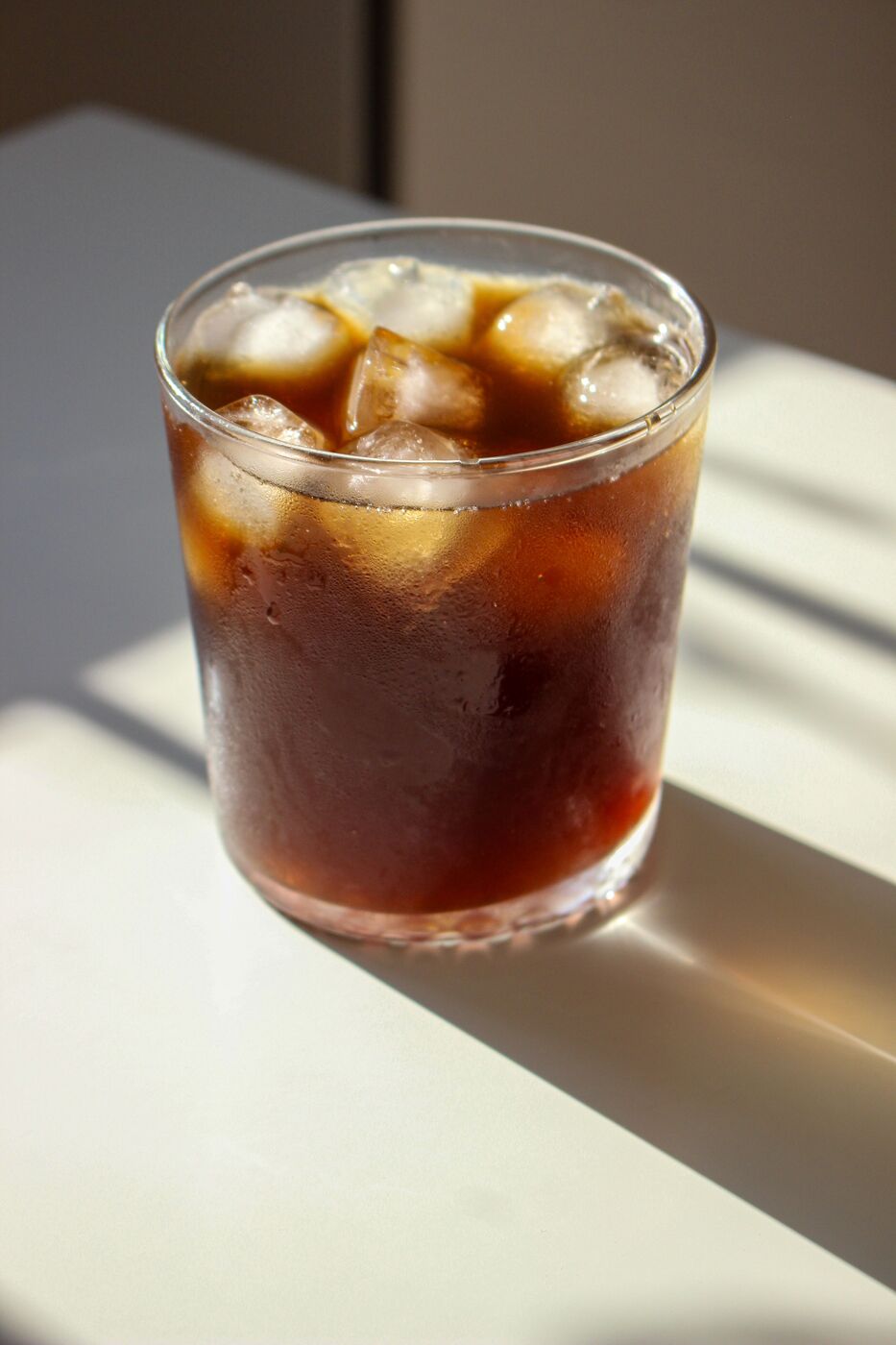 Cold brew over ice