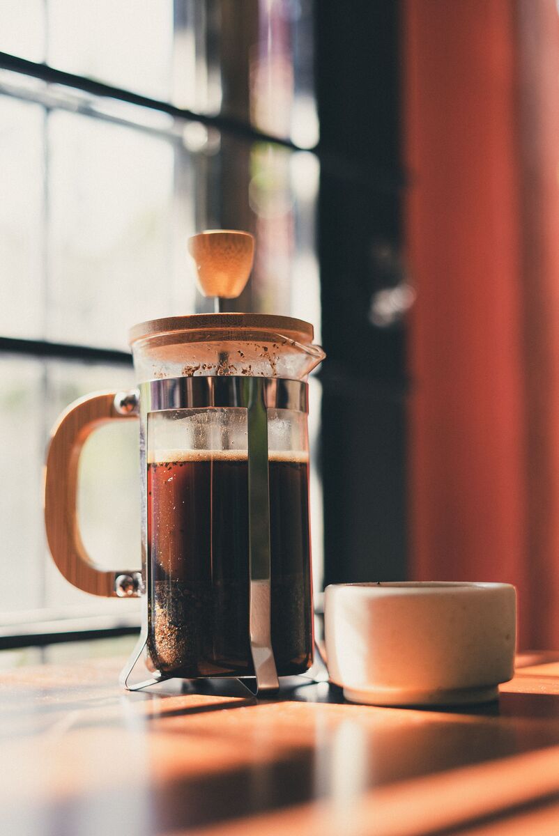 A French press
