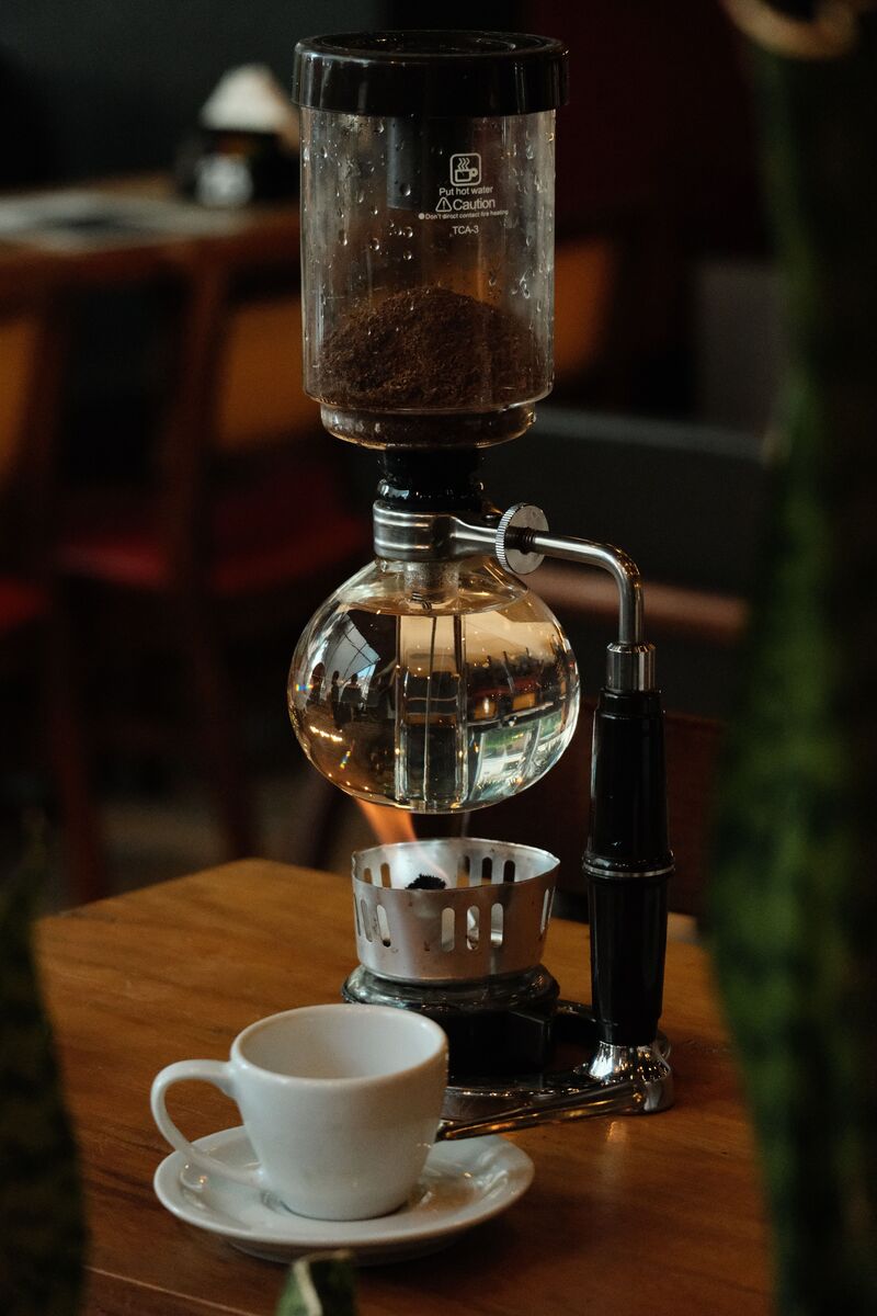 A siphon brewer